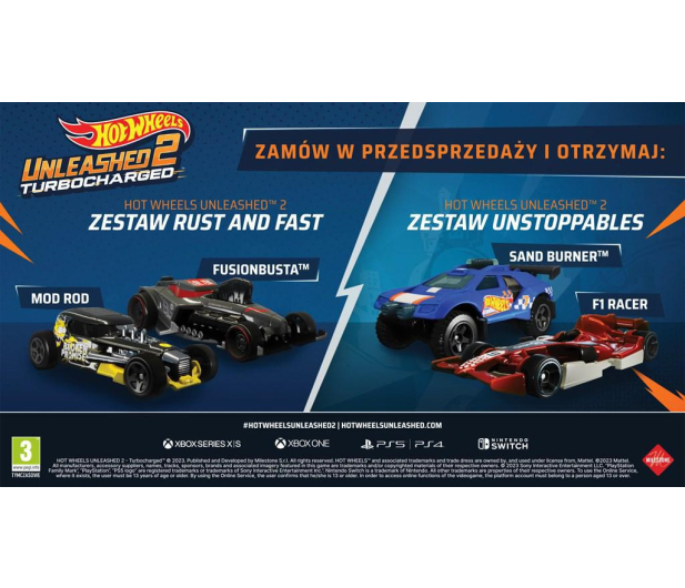 PlayStation Hot Wheels Unleashed 2 - Turbocharged Day One Edition - 1159165 - zdjęcie 2